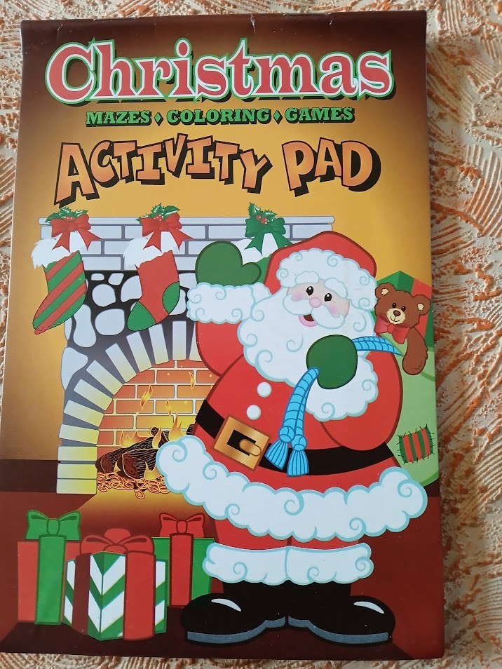 Oriental Trading Co Christmas Activity Pad Mazes Games What’s Different Santa