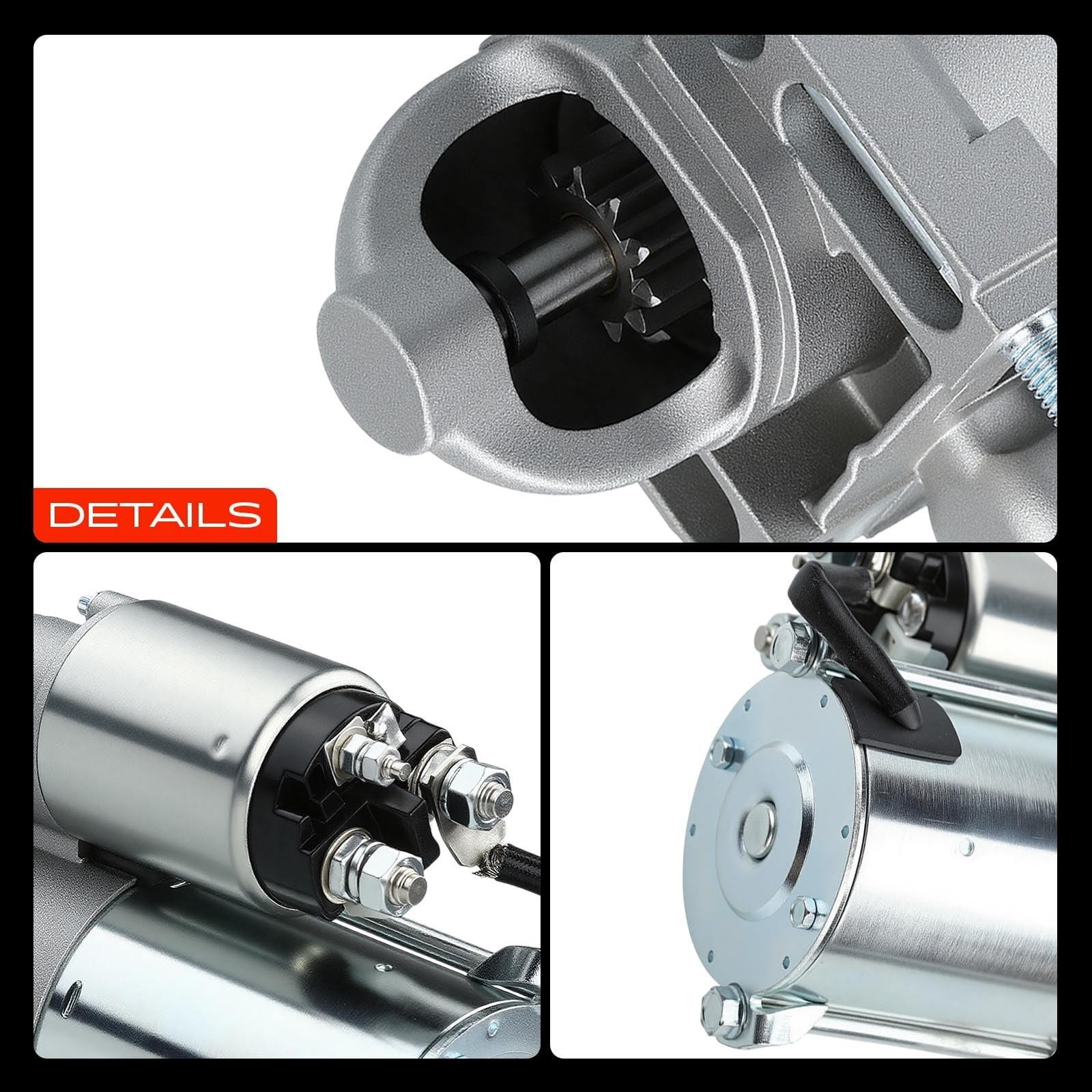 A-Premium Starter Motor Compatible with Chevy Silverado Tahoe Suburban Expres…