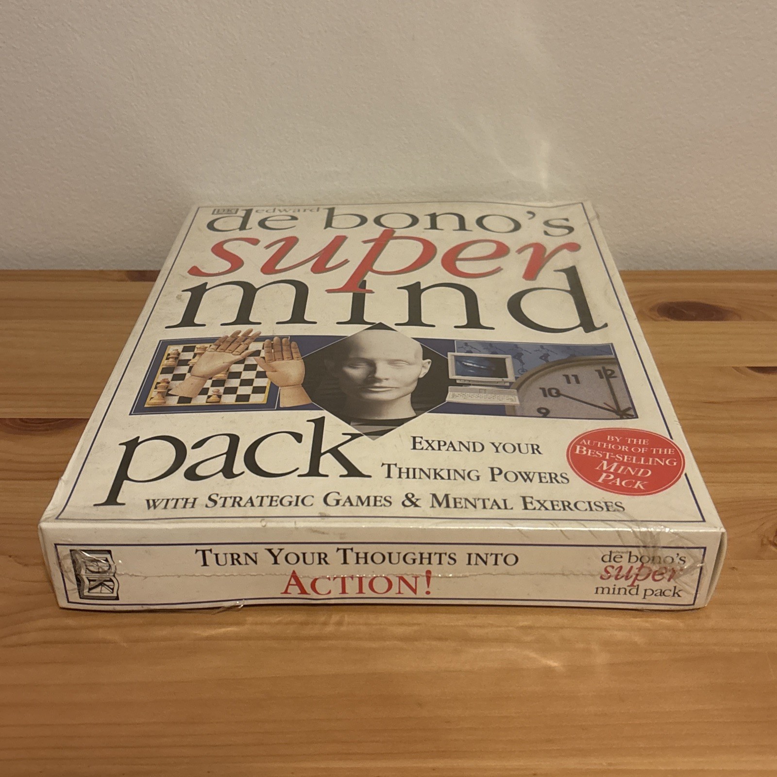 Edward de Bono’s Super Mind Pack New Factory Sealed Best Selling Author Games