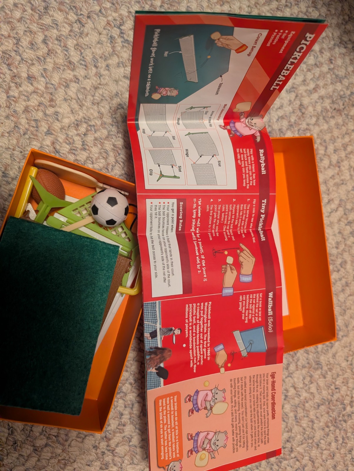 TINY Sports Educational Toy Set Multicolor for Kids Ages 4-11