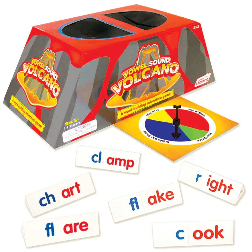 Junior Learning Learning Vowel Sounds Vowel Sound Volcano New Sealed