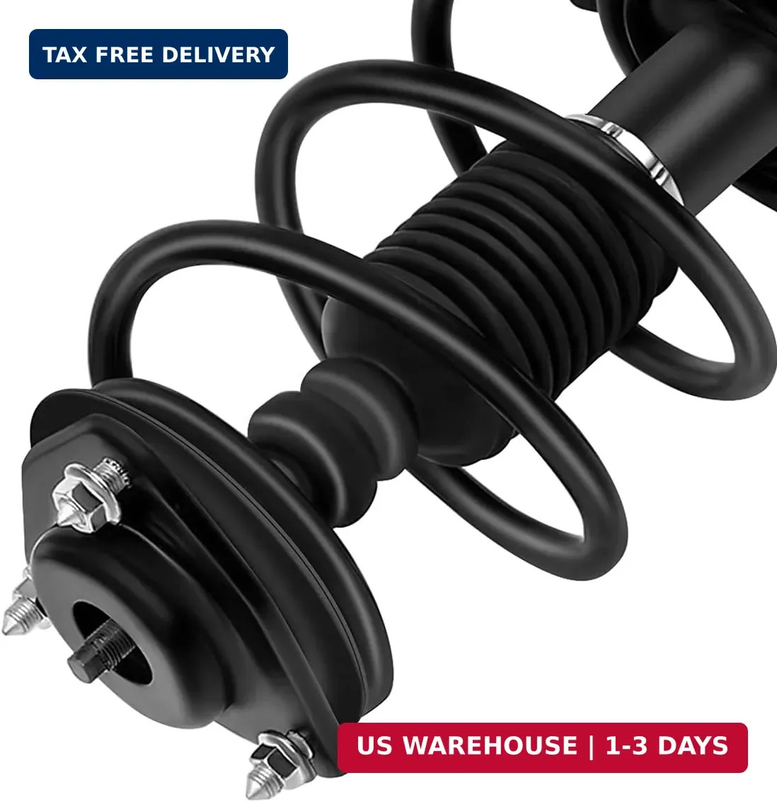 ECCPP Full Set Front and Rear Complete Strut Shock Coil Spring Assembly Driver a