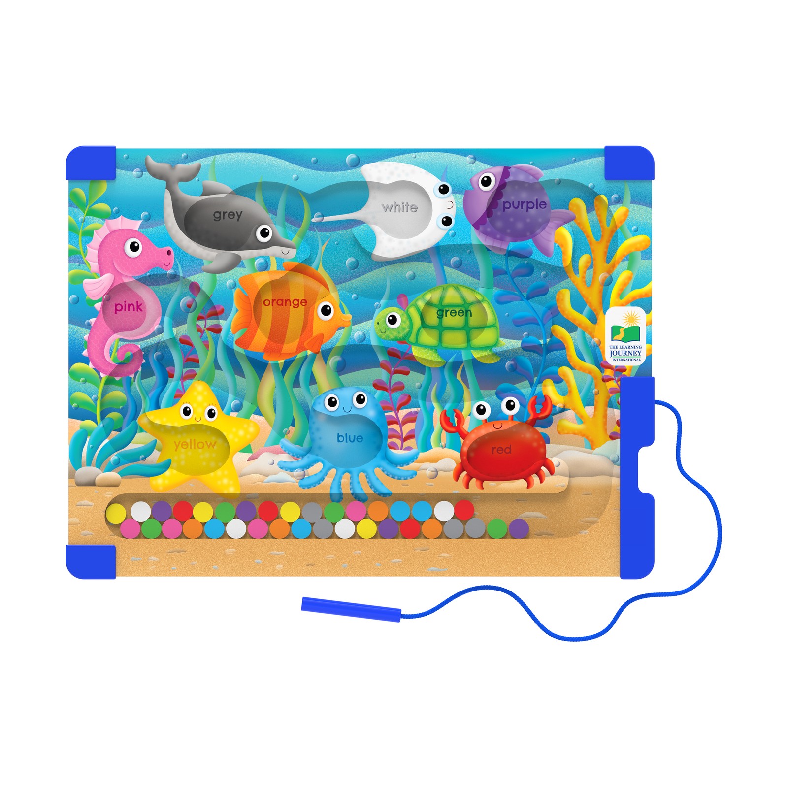New – The Learning Journey Sort & Learn Magnetic Puzzle – Colors – Ages 3-6