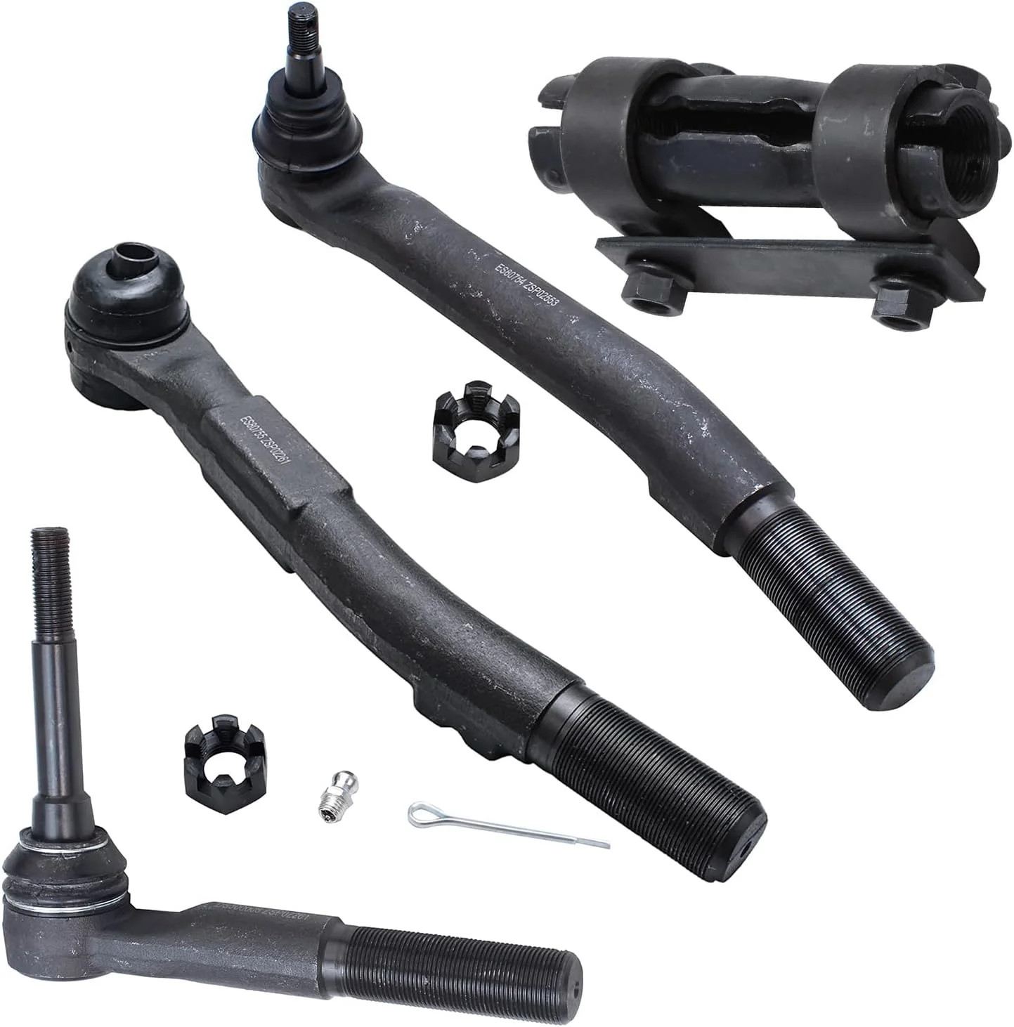 Detroit Axle – 4WD Front 4pc Tie Rods Kit for Ford F-250 F-350 F-450 F-550 Super