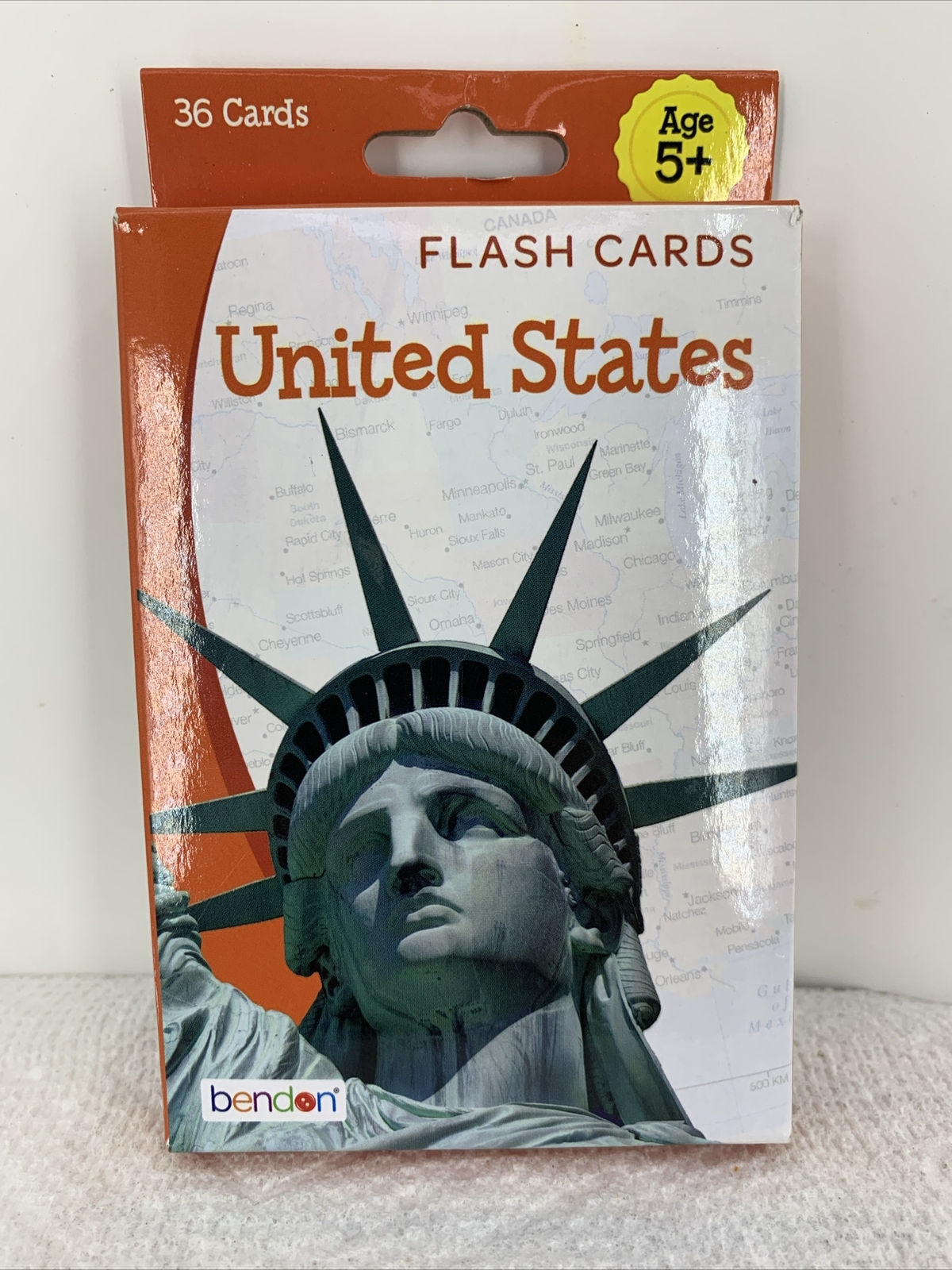 Flash Cards, United States 🇺🇸 Brand: Bendon 36 Cards Learning Fun!