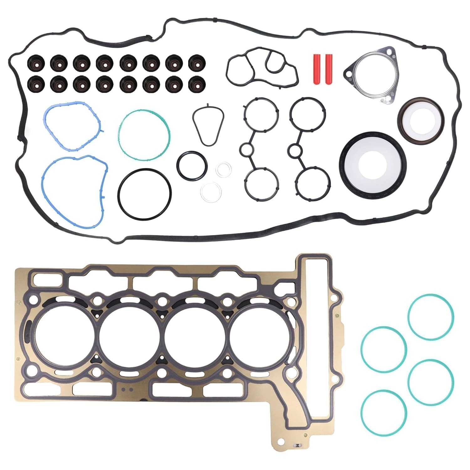 MLS Engine Head Gasket Set Fit for Mini Cooper R56 Hatchback 07-2008, Fit for