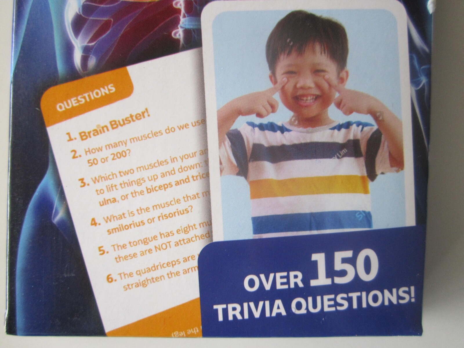 Lot Of 2 Brain Busters Gaming Cards – 31 Cards Each – Space,Human Body – Boxed