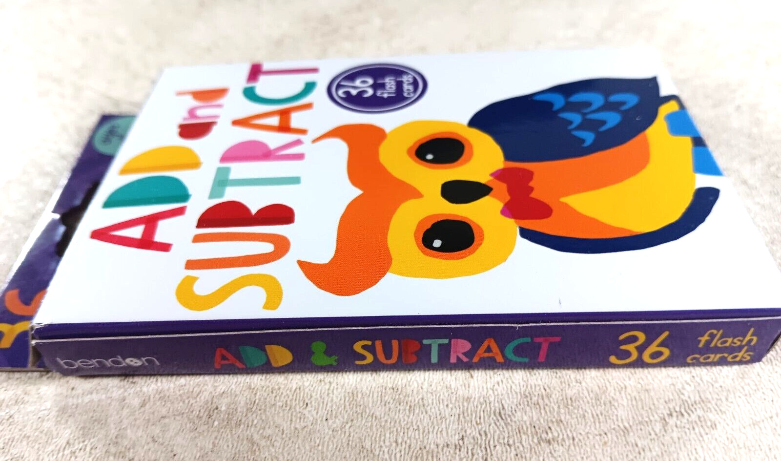 Add and Subtract 36 Flash Cards by Bendon