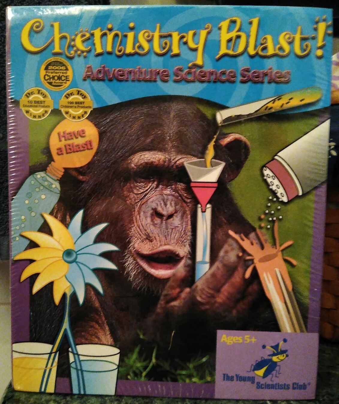 Chemistry Blast experiments Kit Young Scientists Club Adventure Science Series