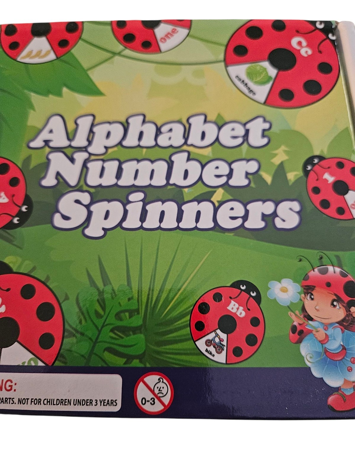 Alphabet Number Spinners Age 3 And Up