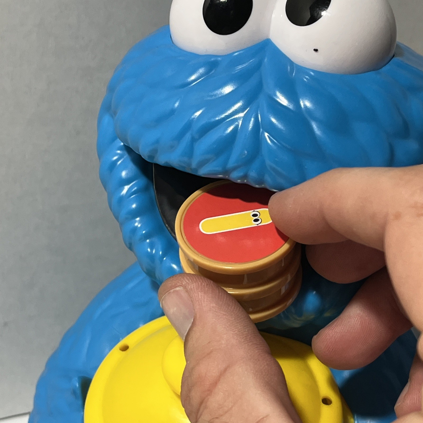 SESAME STREET Cookie Monster Counting Jar Tested Educational Math Learning Toy