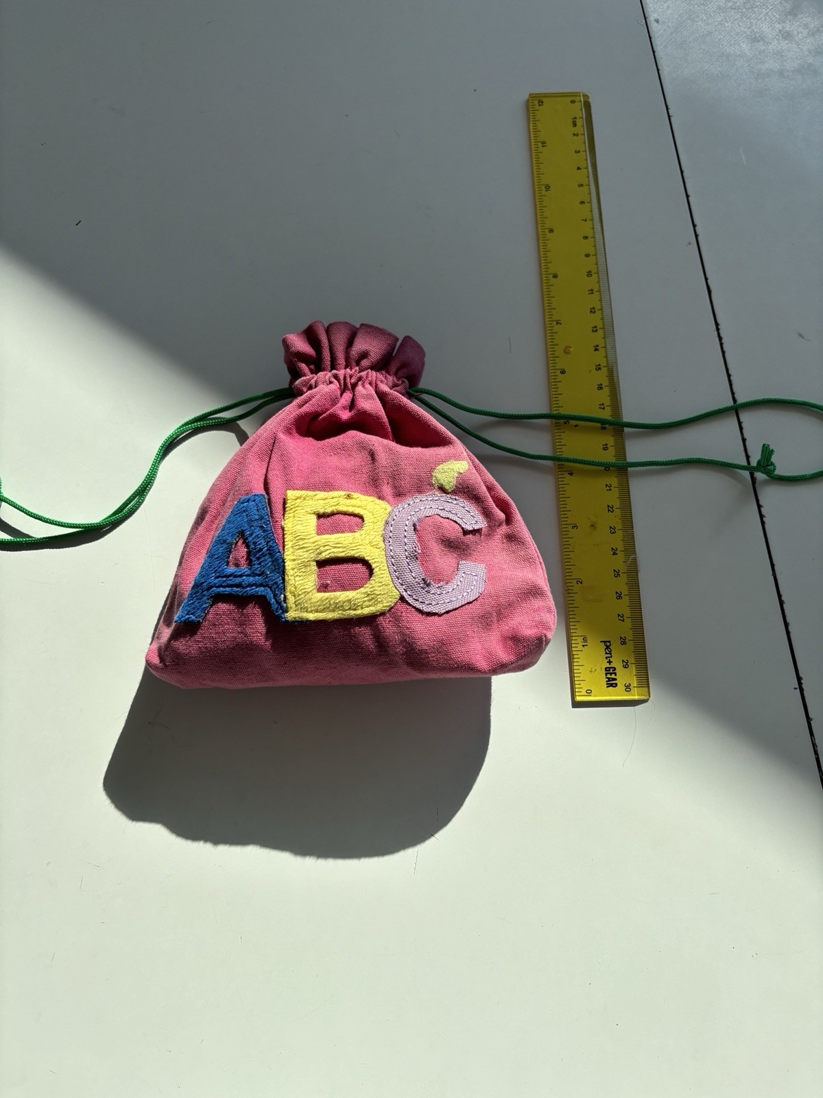 Alphabet Sensory Letters and Drawstring Bag for Toddlers Preschool Learning