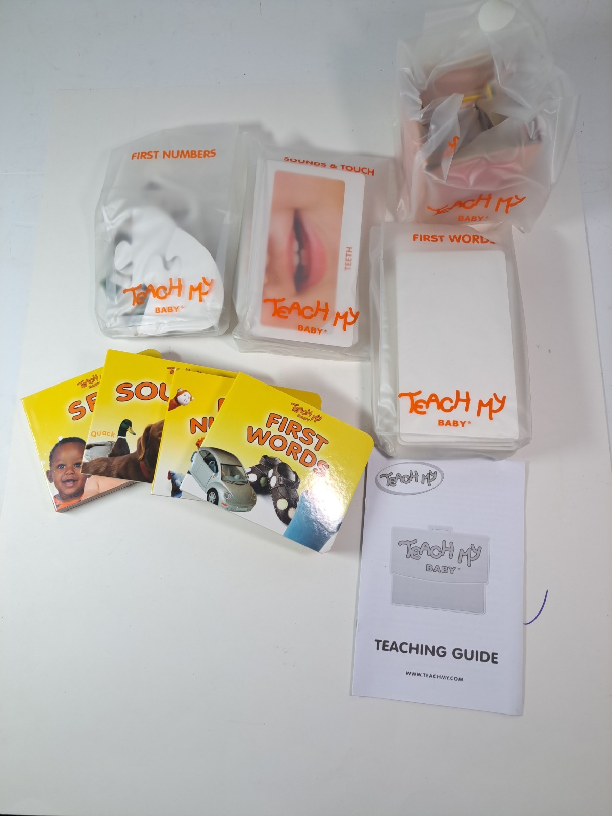 Teach My Baby: Learning Kit – Baby, Guided Child Development AS IS
