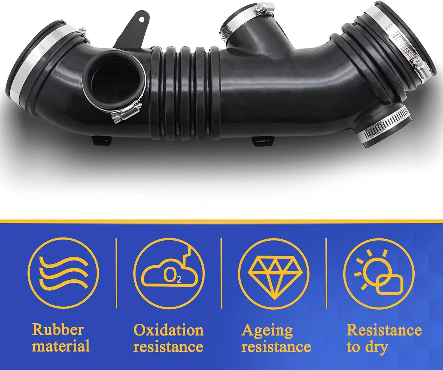17881-62170 Air Cleaner Intake Hose Tube Intake Boot For 2001-2004 TOYOTA TACOMA