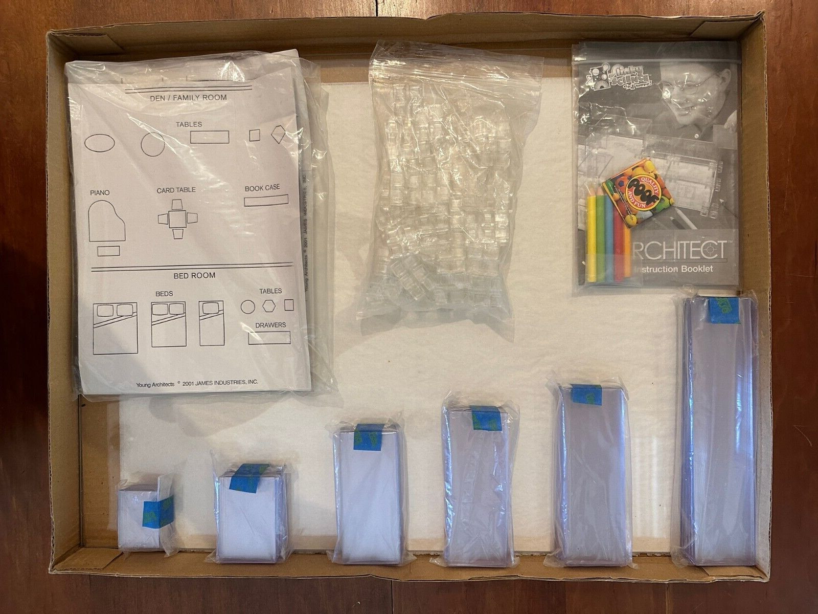 Young Architect 3-Dimensional Model House Designer Kit STEM Slinky Science 2001