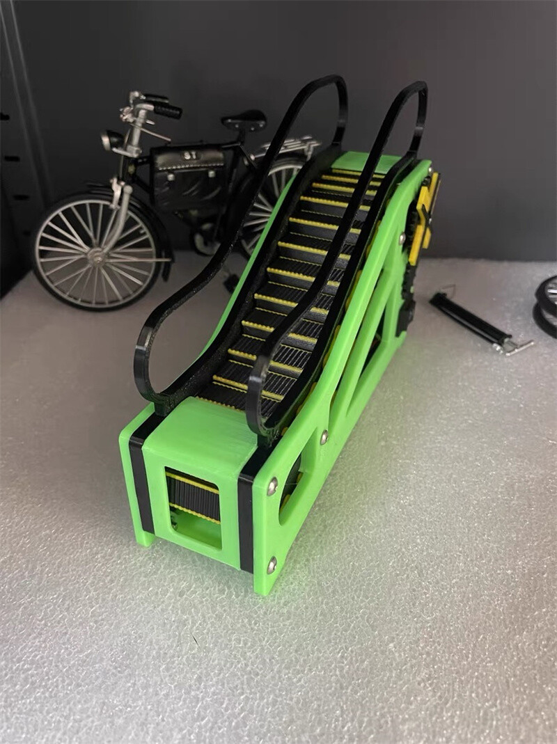 New Escalator Simulation Lift Button Elevator Model Toy Electric Toys 3D