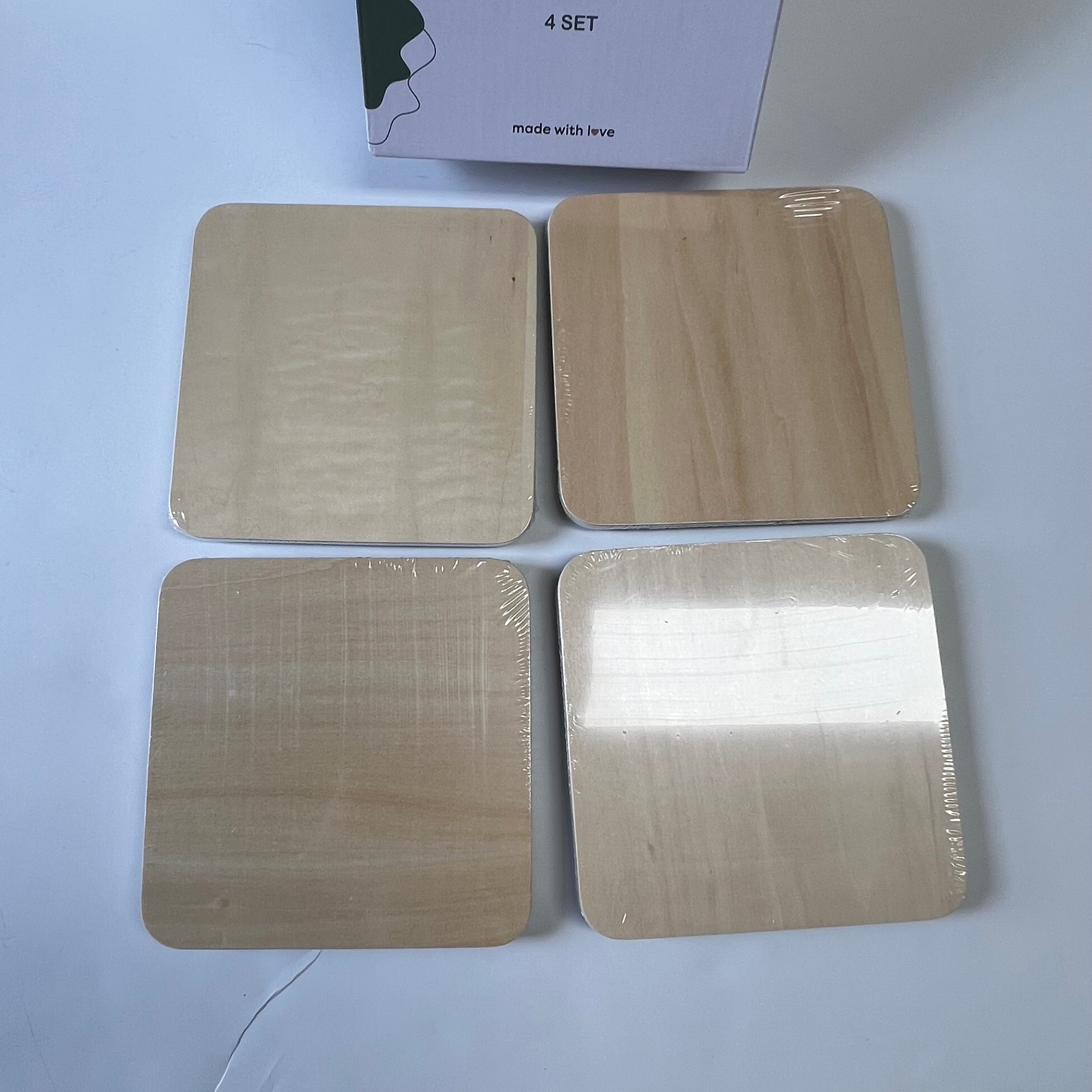 Montessori Wooden Toddler Puzzle Set Educational Toys for Ages 1-3 (4 Pack) new