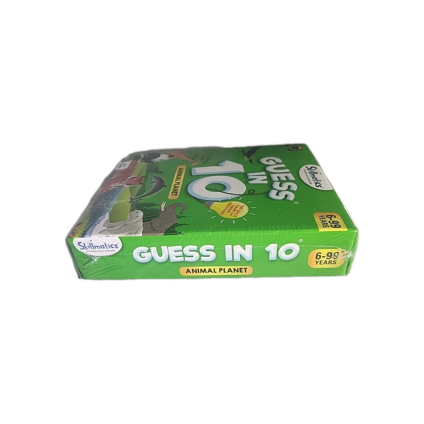 Skillmatics Guess in 10 Animal Planet Card Game Family Game 2-6 Players NEW