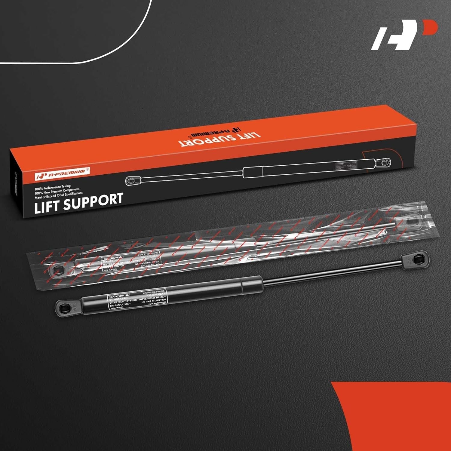 A-Premium Hood Lift Supports Shock Struts Replacement for Dodge Ram 1500 2500