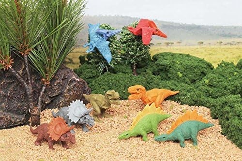 Japanese Puzzle Erasers Bulk 60 Pack Dinosaur Miniature Toy Figures Iwako New