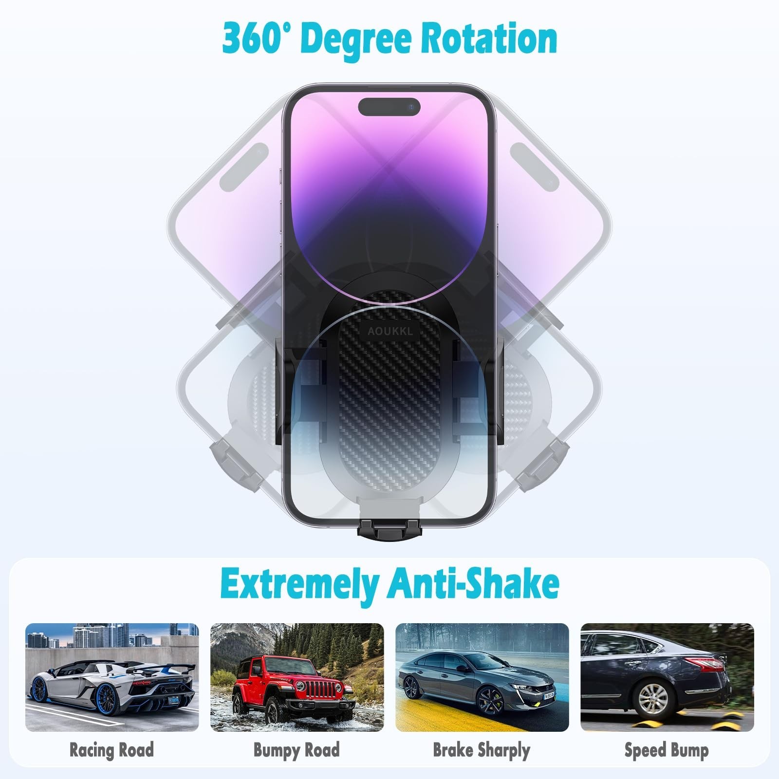 Car Phone Holder Fits for BMW X5 2014-2018/X6 2015-2019 Accessories(Only fit …