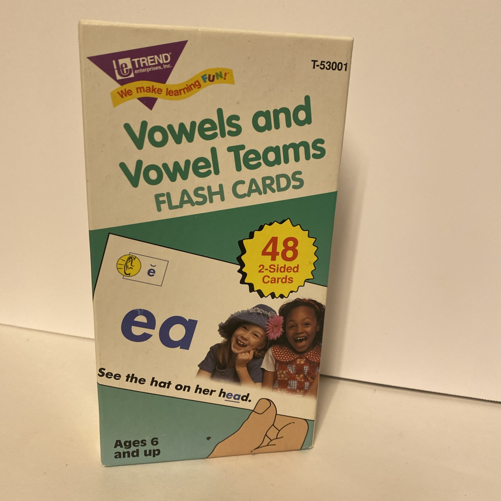 VTG TREND Vowels and Vowel Teams Skill Drill Flash Cards