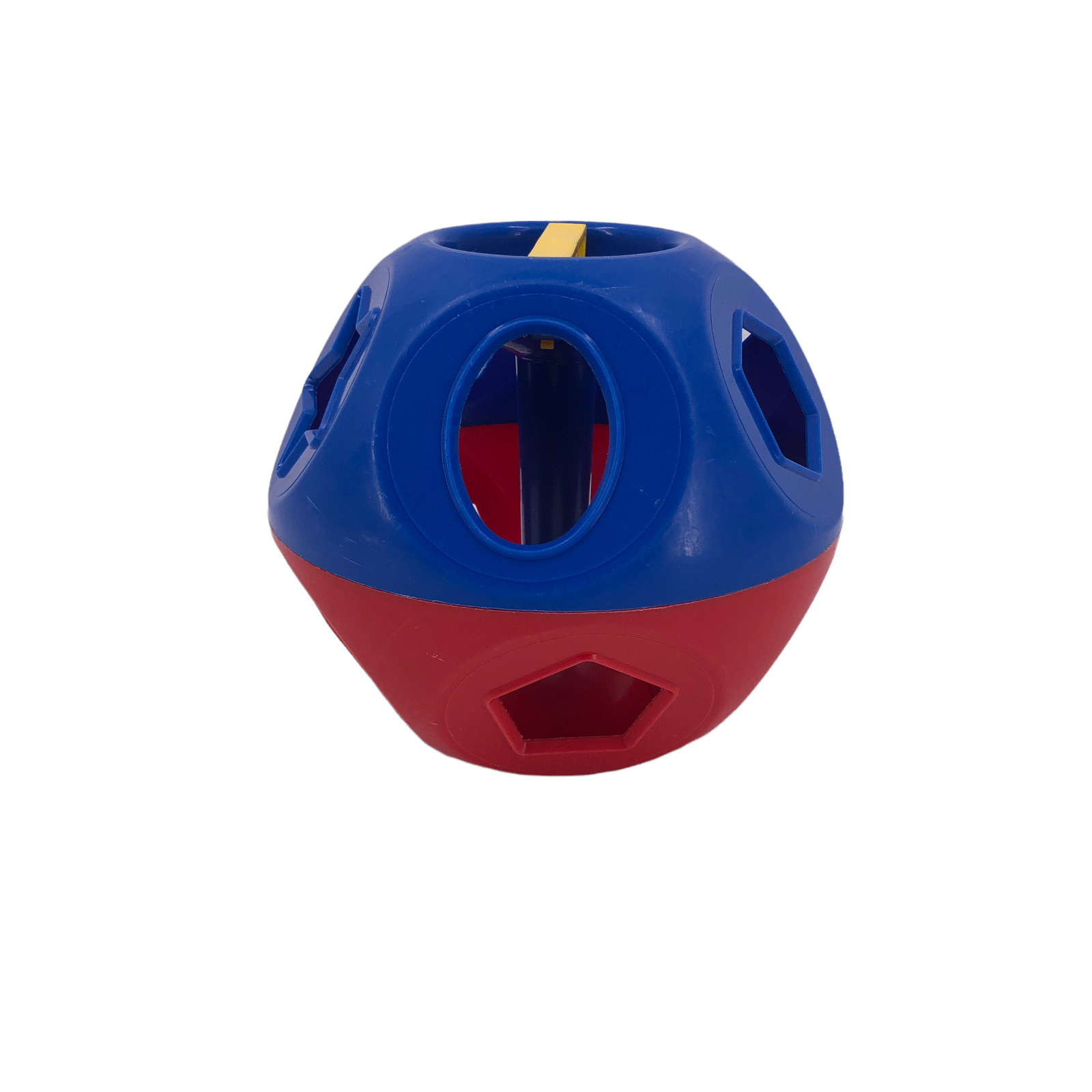 Vintage Tupperware Shape-O-Ball Only Red & Blue Learn Play