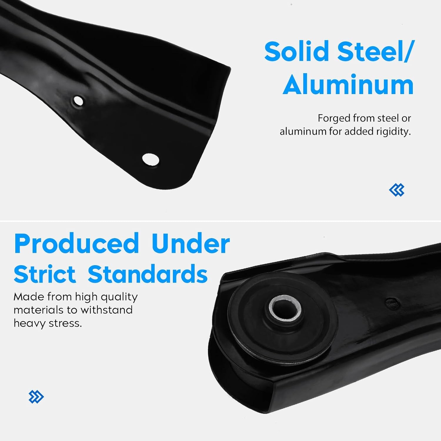4PCS for 1997-2006 Jeep Wrangler TJ Front Upper & Lower Control Arms, Models