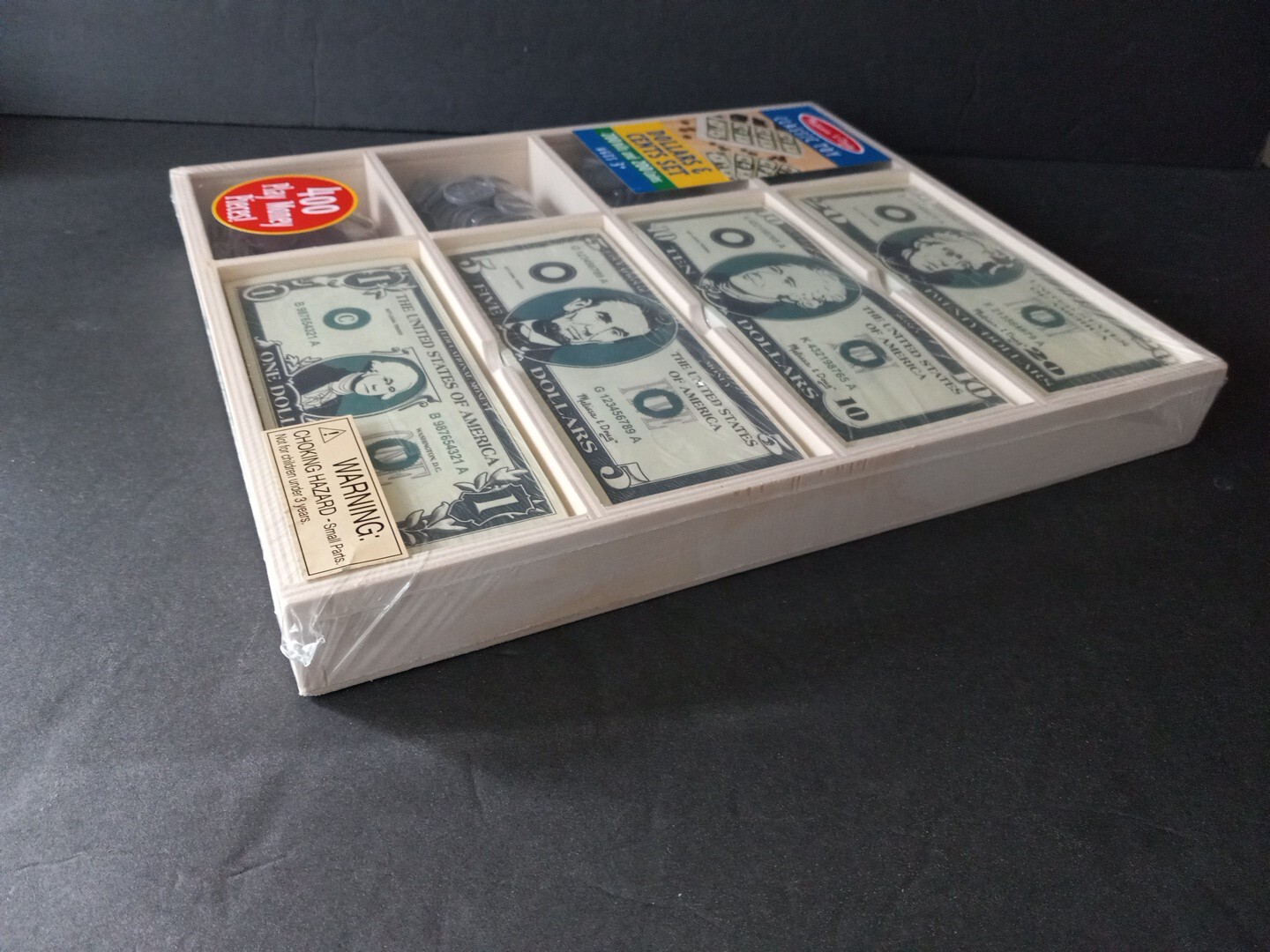 NEW Melissa & Doug DOLLARS & CENTS Play Money Set, Educational, Homeschool