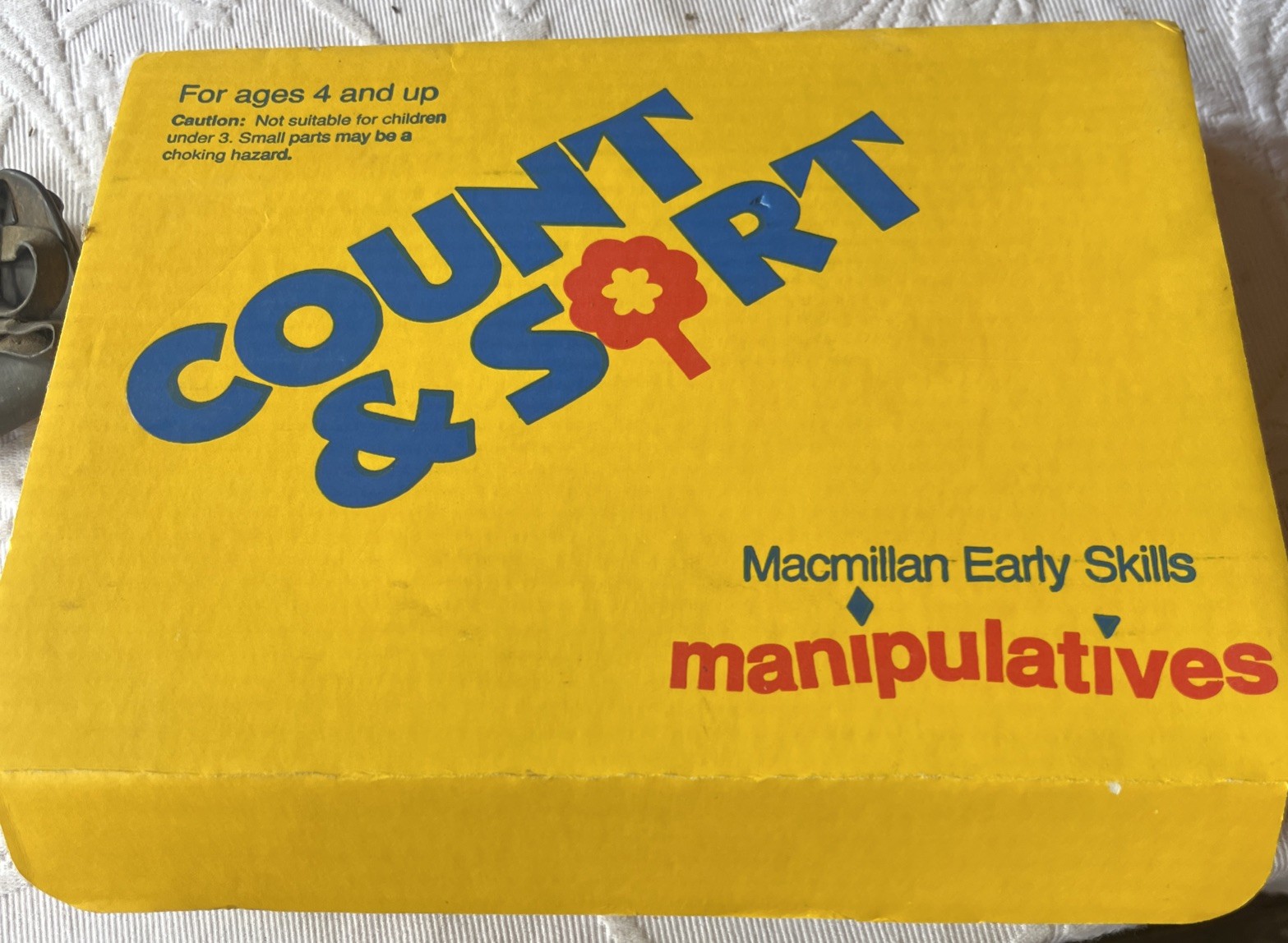 Macmillan Early Skills Manipulatives Kits Count and Sort Ages 4 & Up Ships Fast