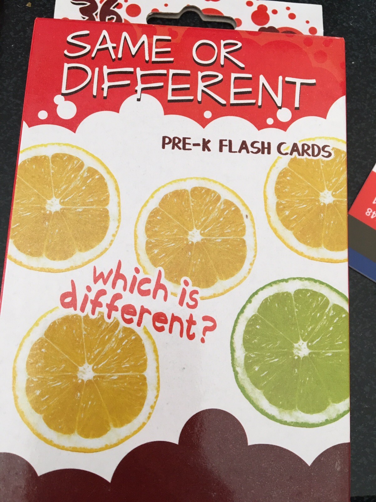 Flash Cards – Same or Different – 36 Pre-K Flash Cards – by Bendon