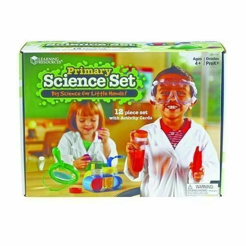 Learning Resources – Primary Science Lab Set – 12 Piece + 10 Activity Cards New