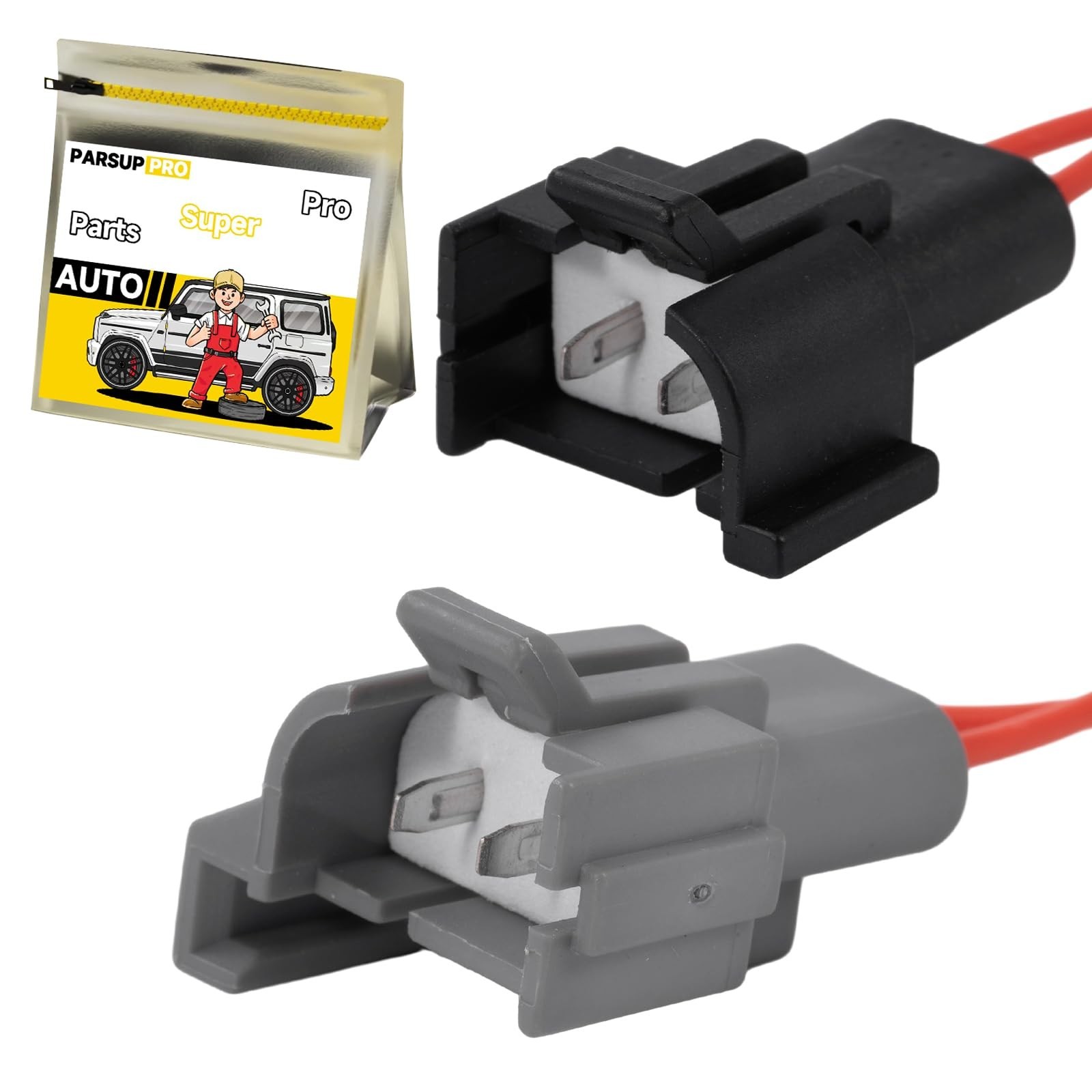 2PCS 1Way/Pin Ignition Coil Pigtail Connector Auto Repair Harness Wiring for …