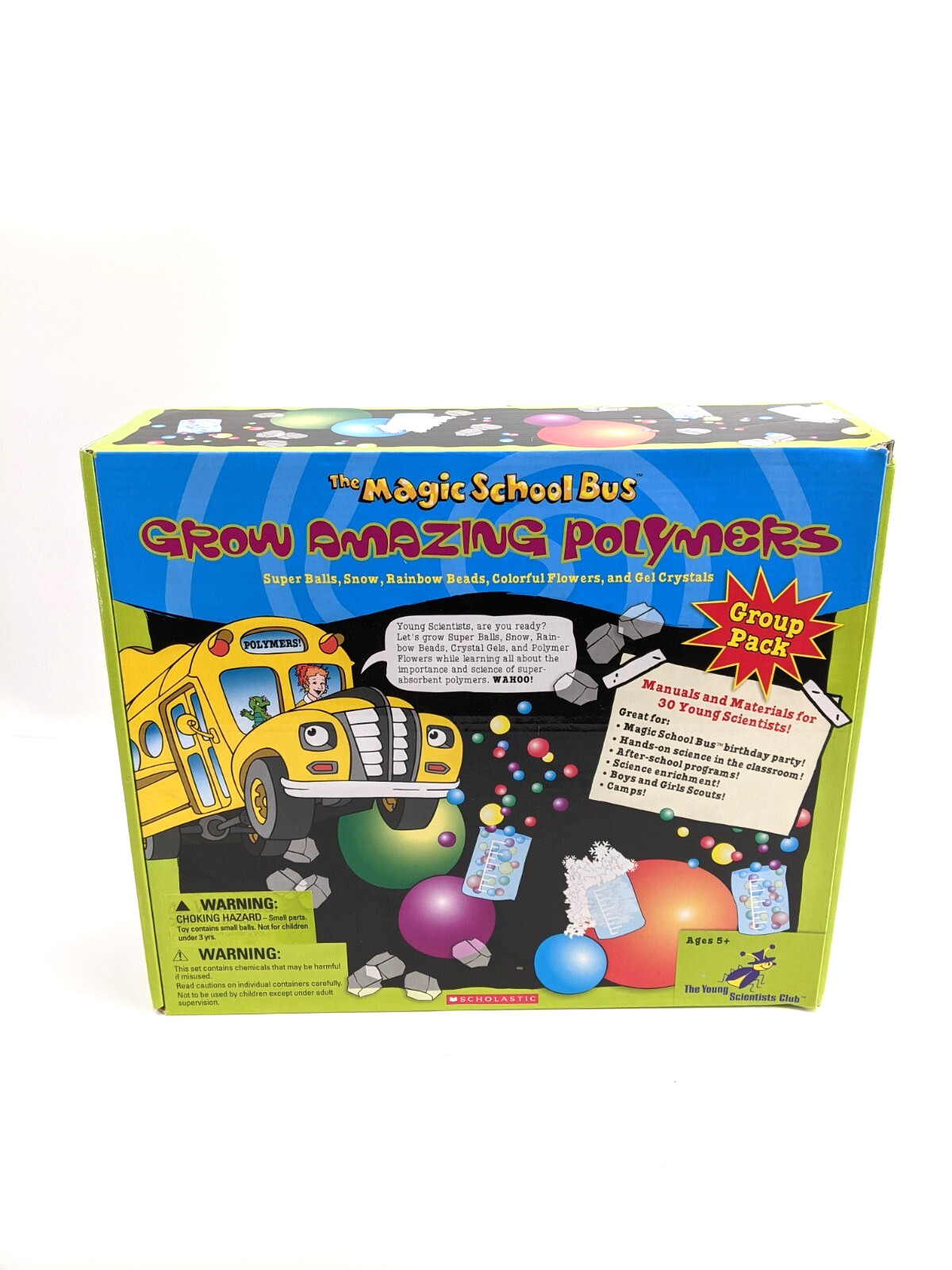 The Magic School Bus Grow Polymers Group Pack