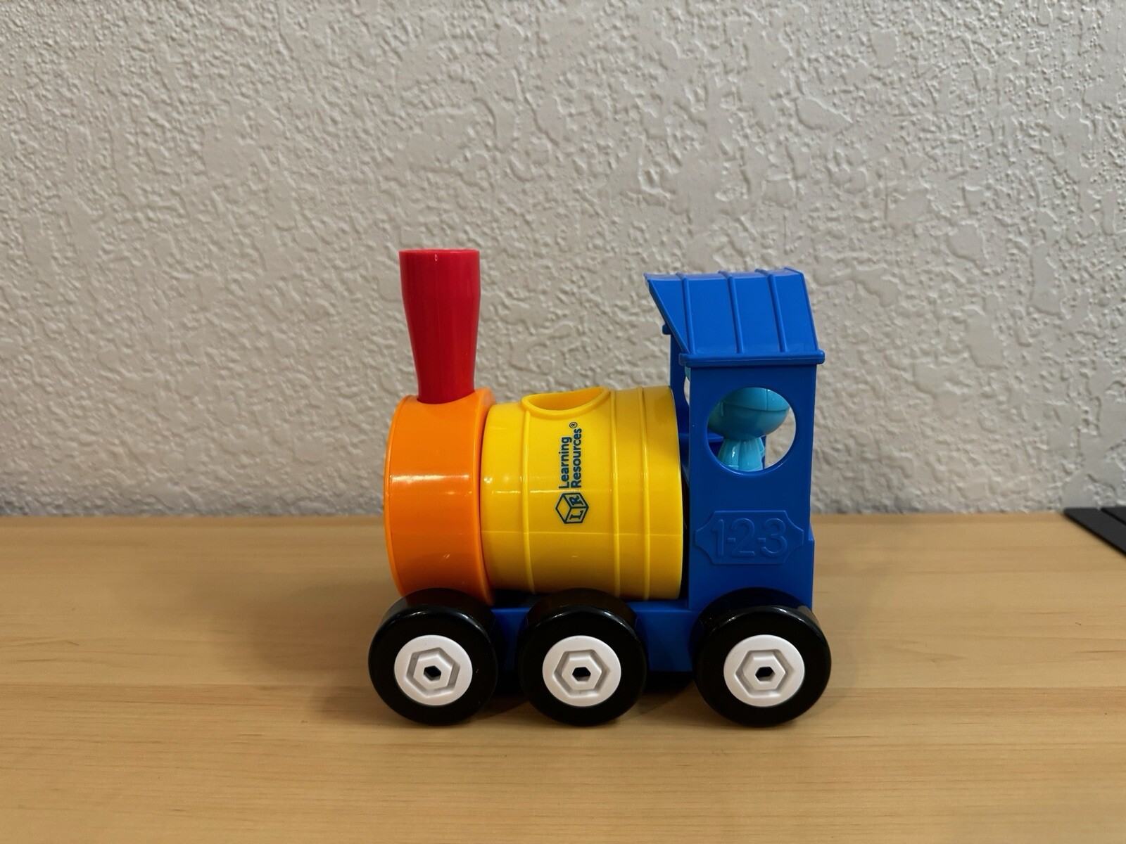 Learning Resources 1-2-3 Build It! Train , Helicopter Rocket -Complete!