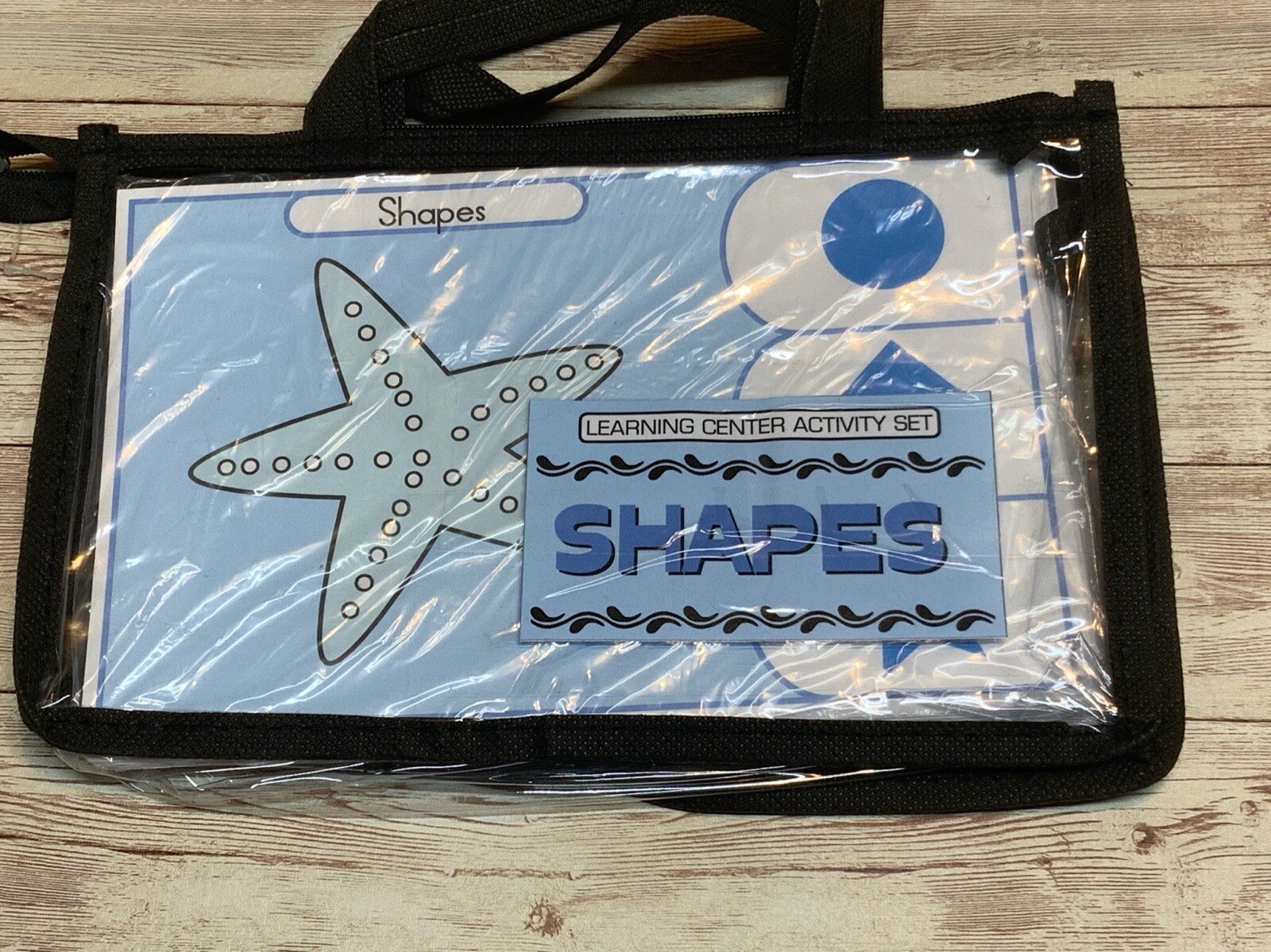 Learning Center Activity Set – Shapes – Clothespin Learning Center