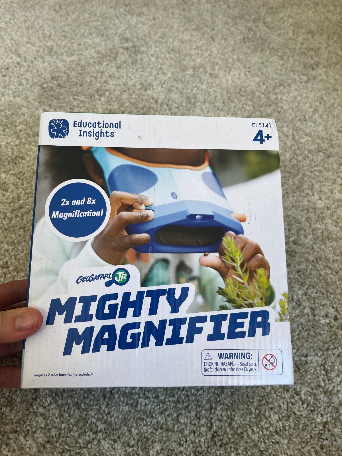 Educational Insights GeoSafari Jr. Mighty Magnifier Multicolor (5141) STEM