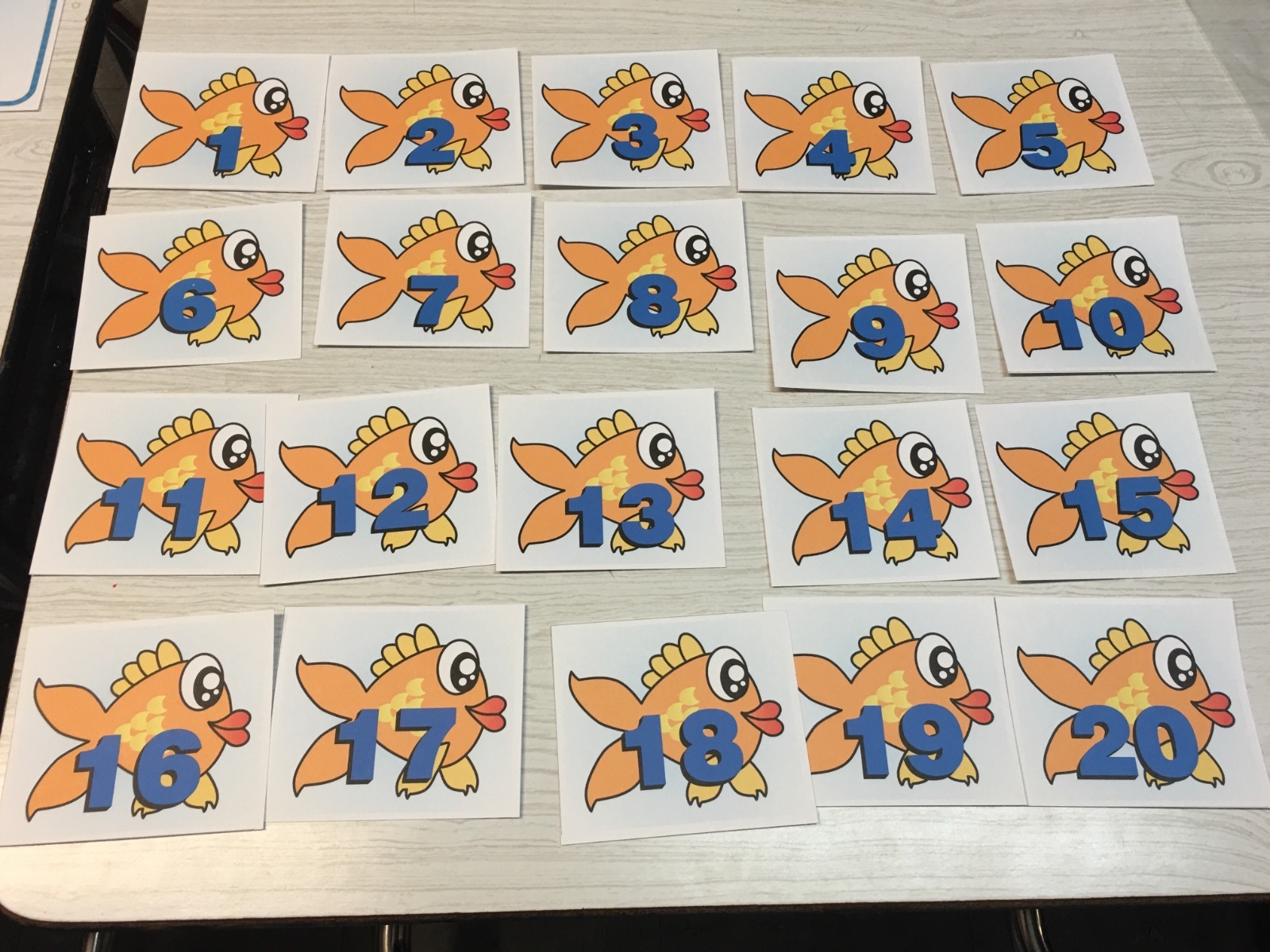 FISH -THEMED Learning Activities Package – LAMINATED – Teaching supplies