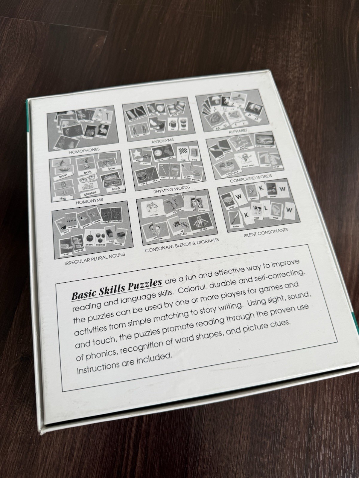 Didax Basic Skills Puzzles Analogies Educational Resource 60 Piece Complete