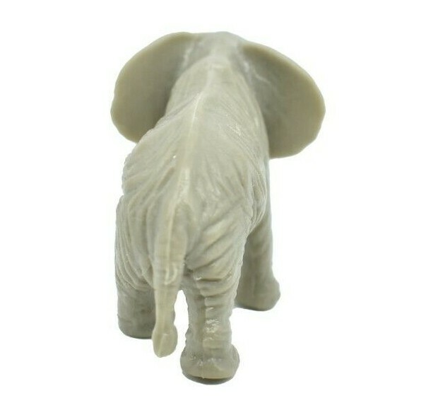 Elephant, African, Plastic Toy Animal, Kids Gift, Realistic Figure 2.5″ F3542