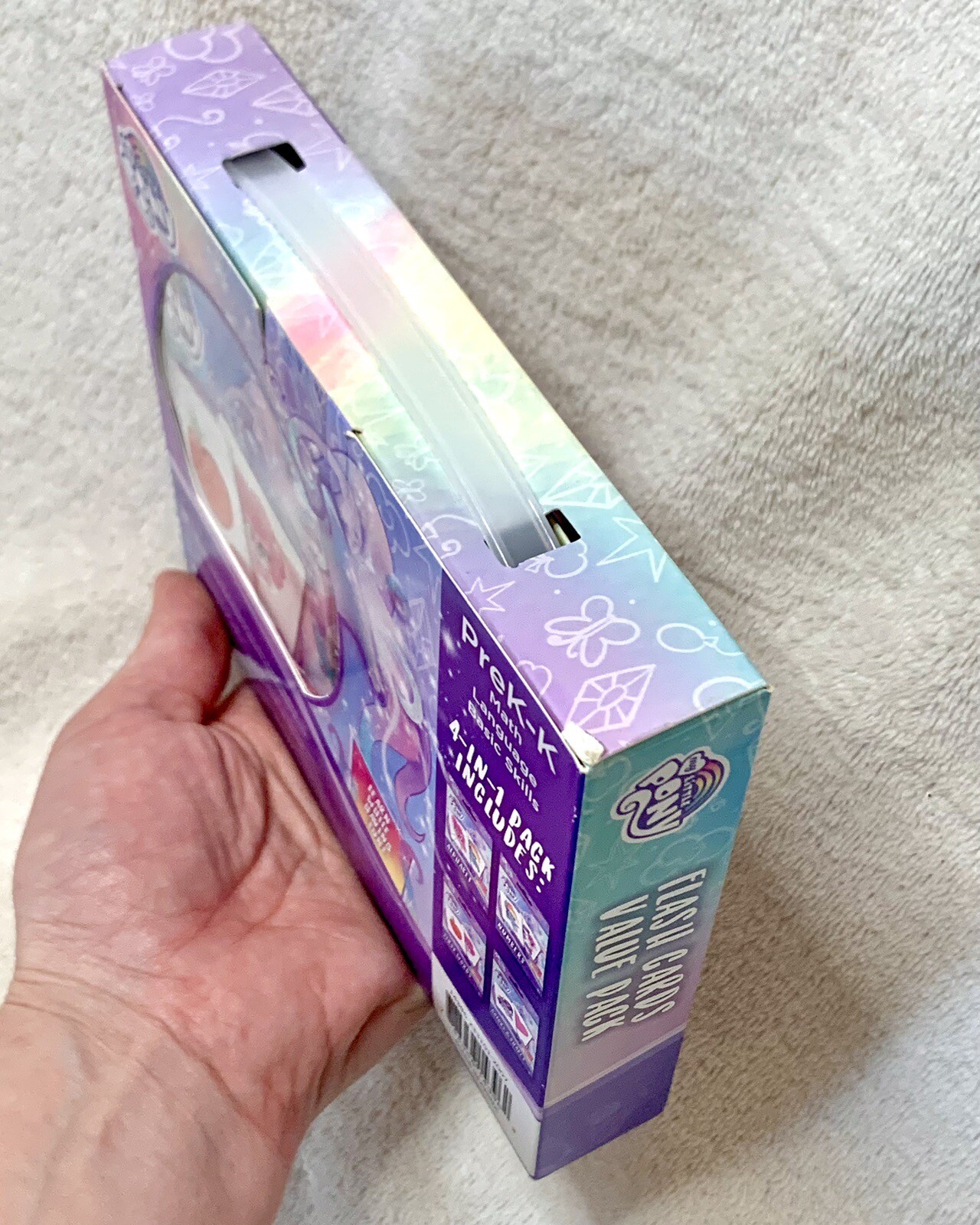NEW My Little Pony 4-in-1 Educational Flash Cards Set, PreK-K Learning Materials