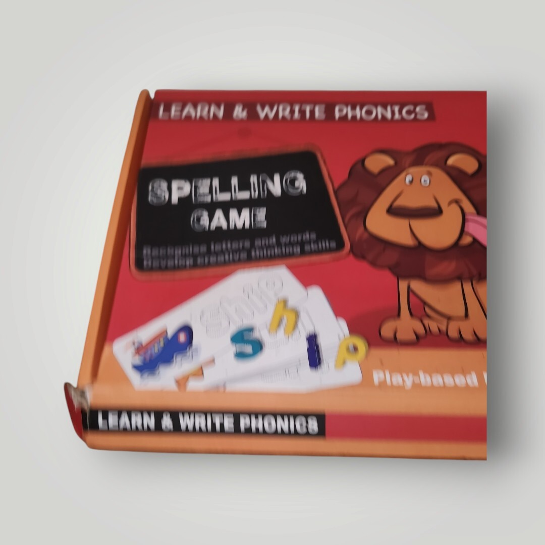 PHONICS Spelling Game LEARN & WRITE Ages 3+ Fun to Learn