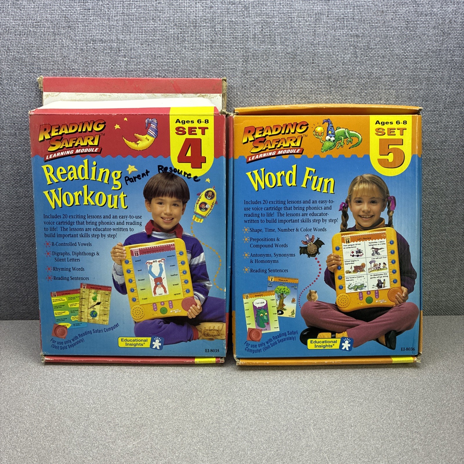 Reading Safari Learning Module Set 4 Educational Insights Reading Workout NIP