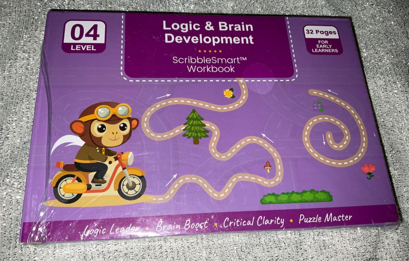 ScribbleSmart Workbook Level 4 Logic & Brain Development NEW Sealed