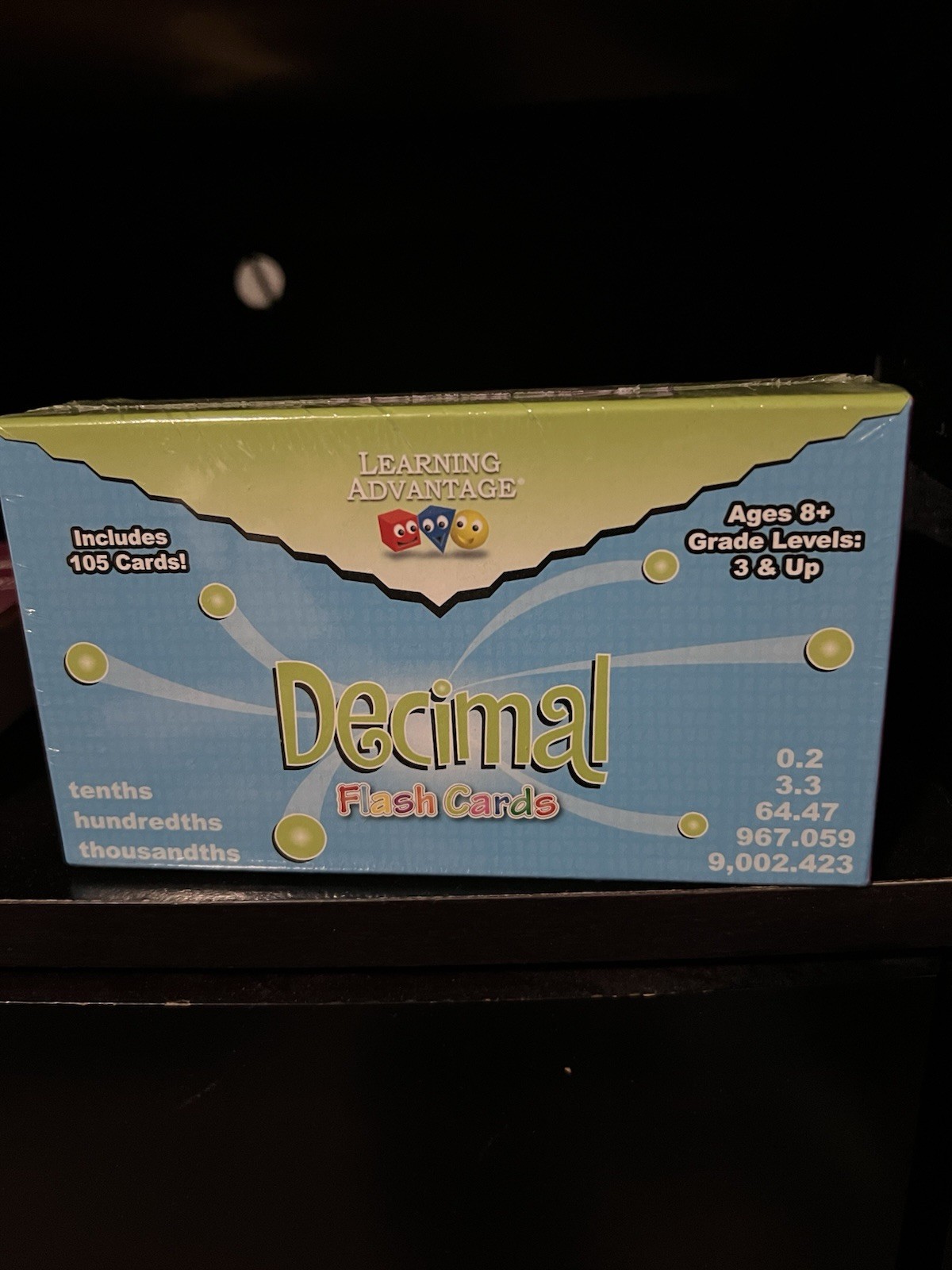Learning Advantage Decimal Flash Cards