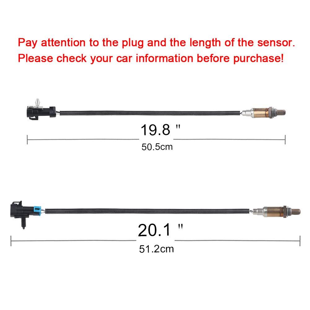 JDMON Compatible with 4Pcs O2 Sensor Oxygen Sensor Chevrolet GMC Silverado 1500,