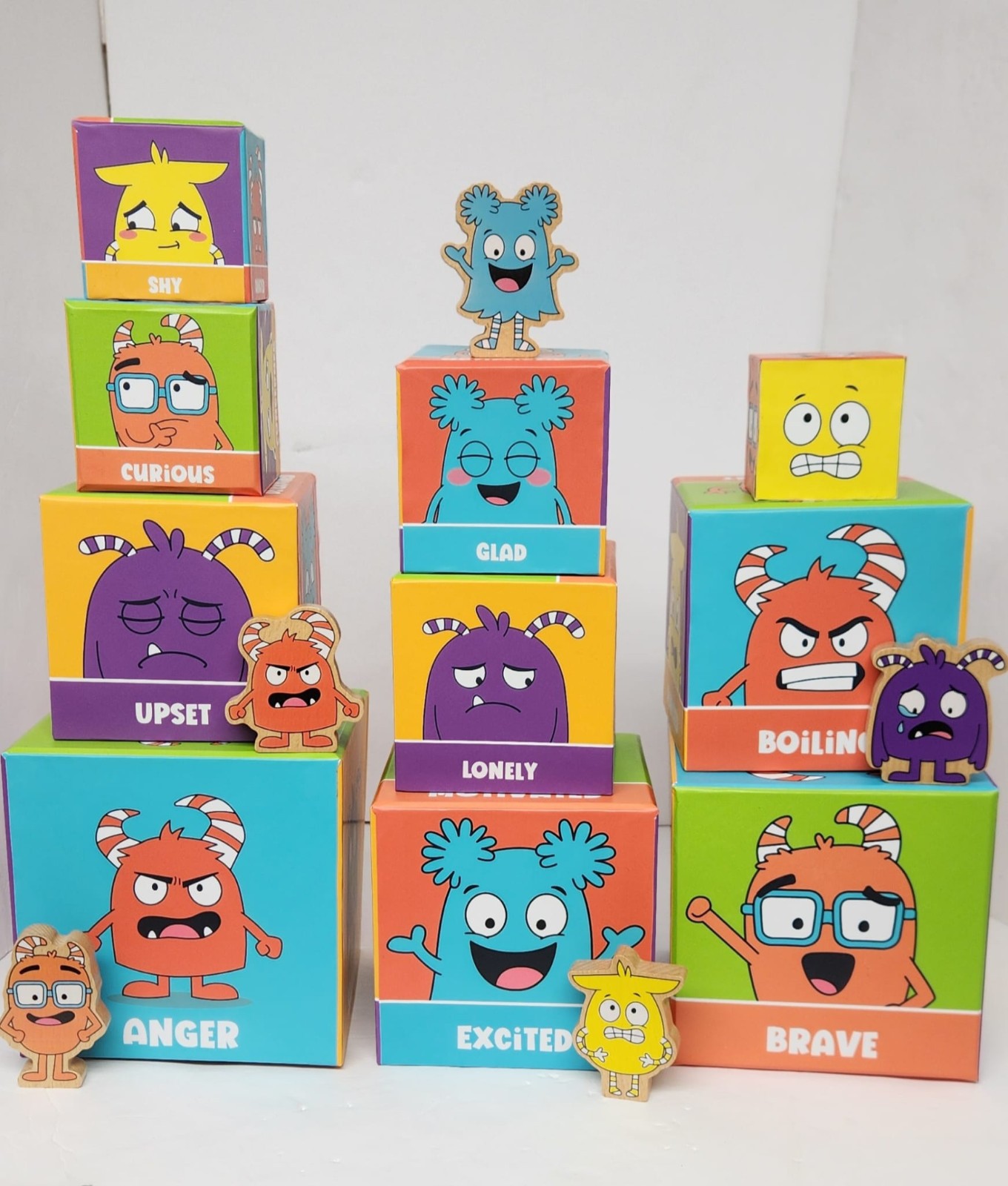 Montessori Monster Emotions Game – Emotional Learning for Children