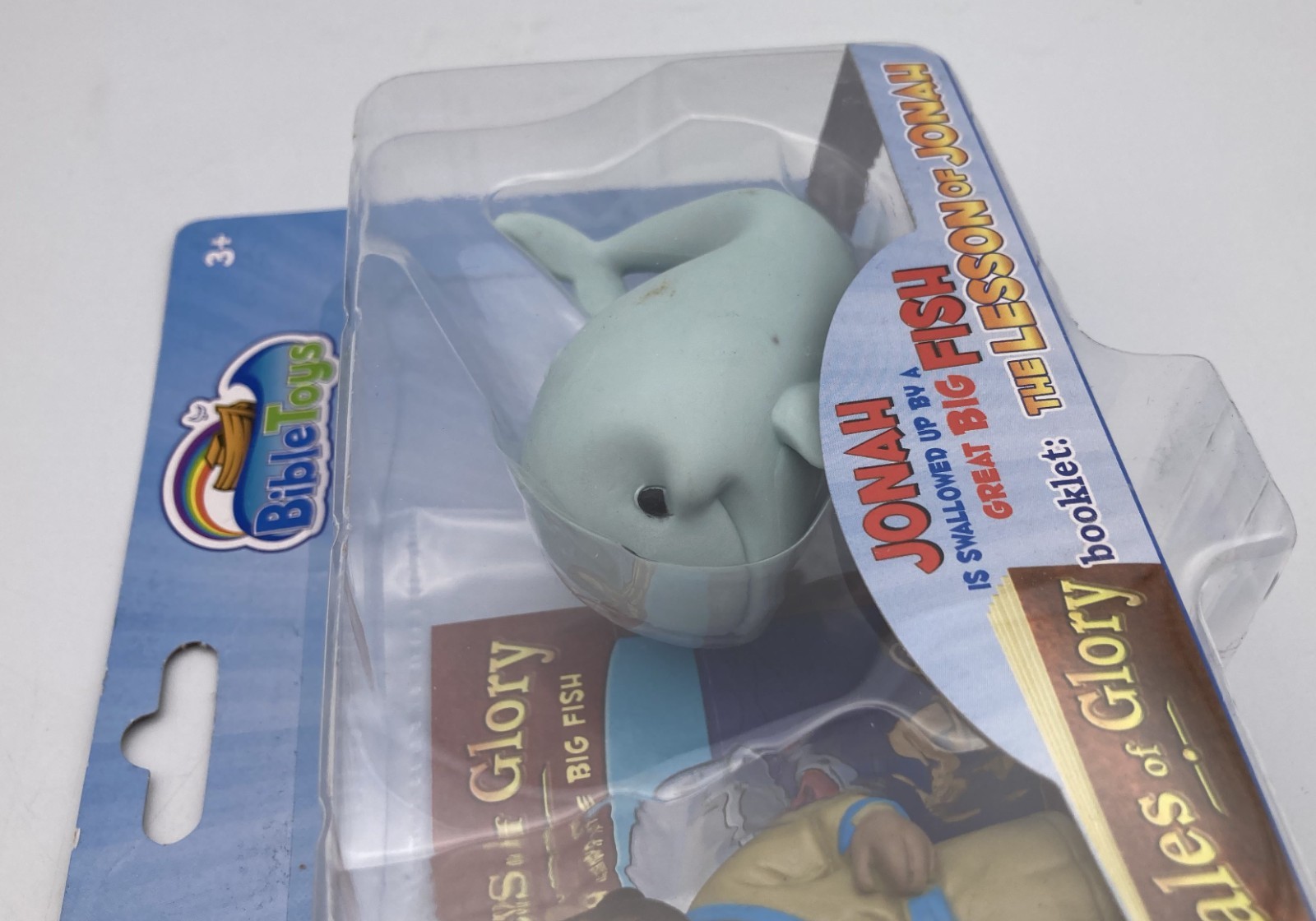 Tales of Glory JONAH & THE WHALE Big Fish 2007 Bible Story Toy Figures NIB