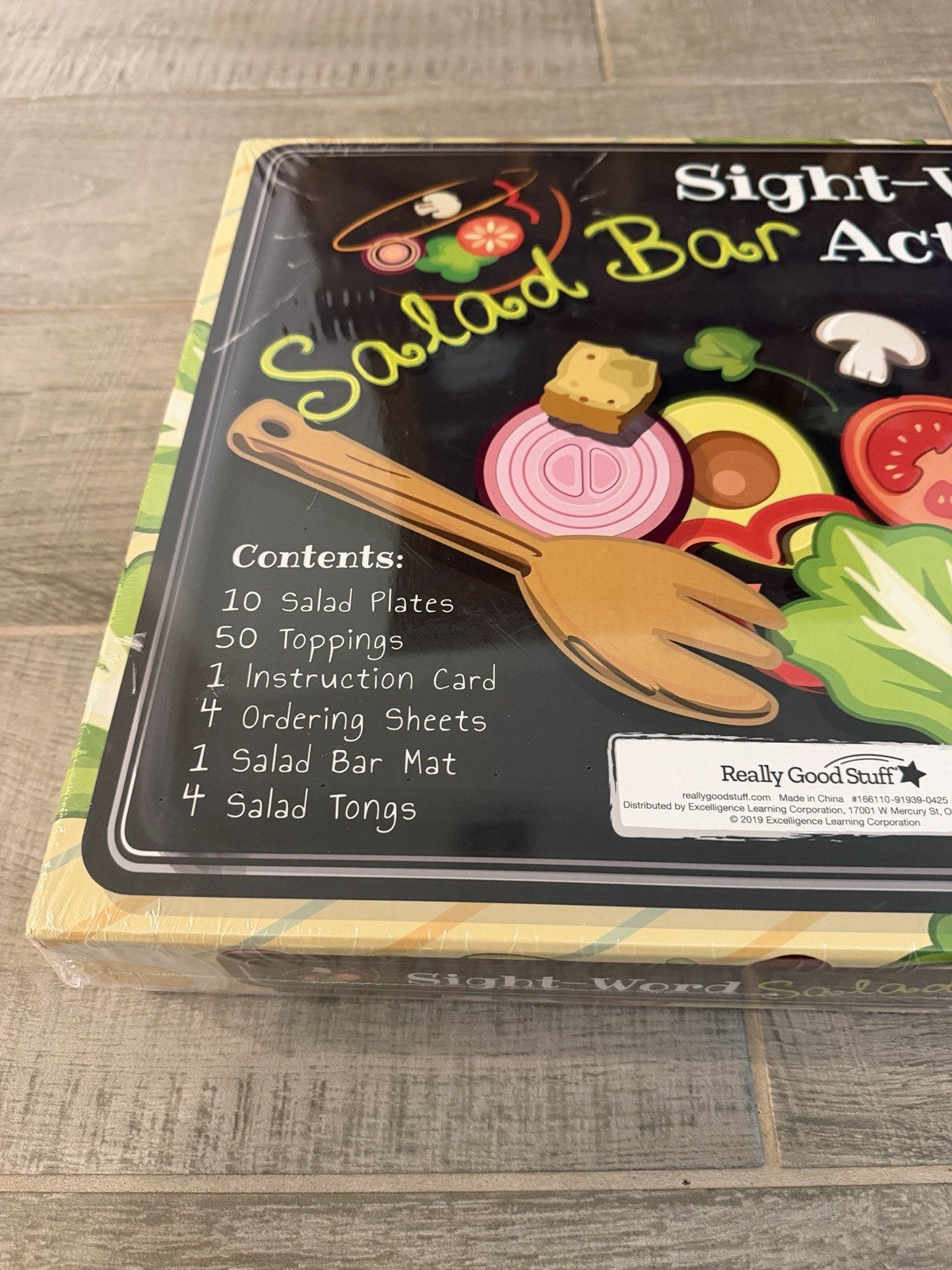 Sight Word Salad Bar Activity New Sealed Educational Homeschool