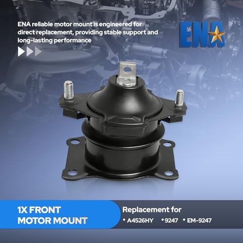 ENA Engine Motor and Trans Mount Set of 6 Compatible with Honda 2003 2004 2005